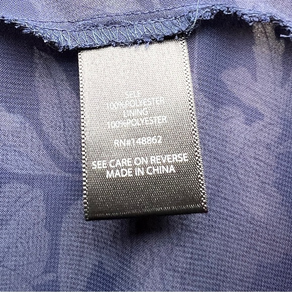 Torrid Purple Ruffle Cold Shoulder Blouse with Floral Accents (Size 2) - Picture 5 of 6